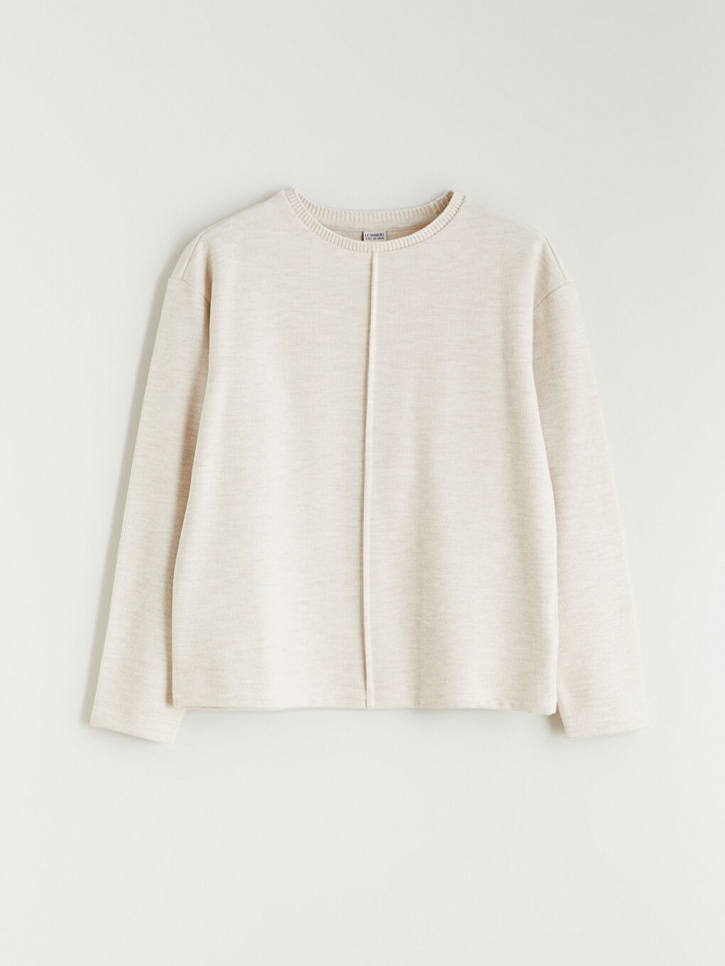 Crew Neck Girls' Sweatshirt and Sweatpants-1
