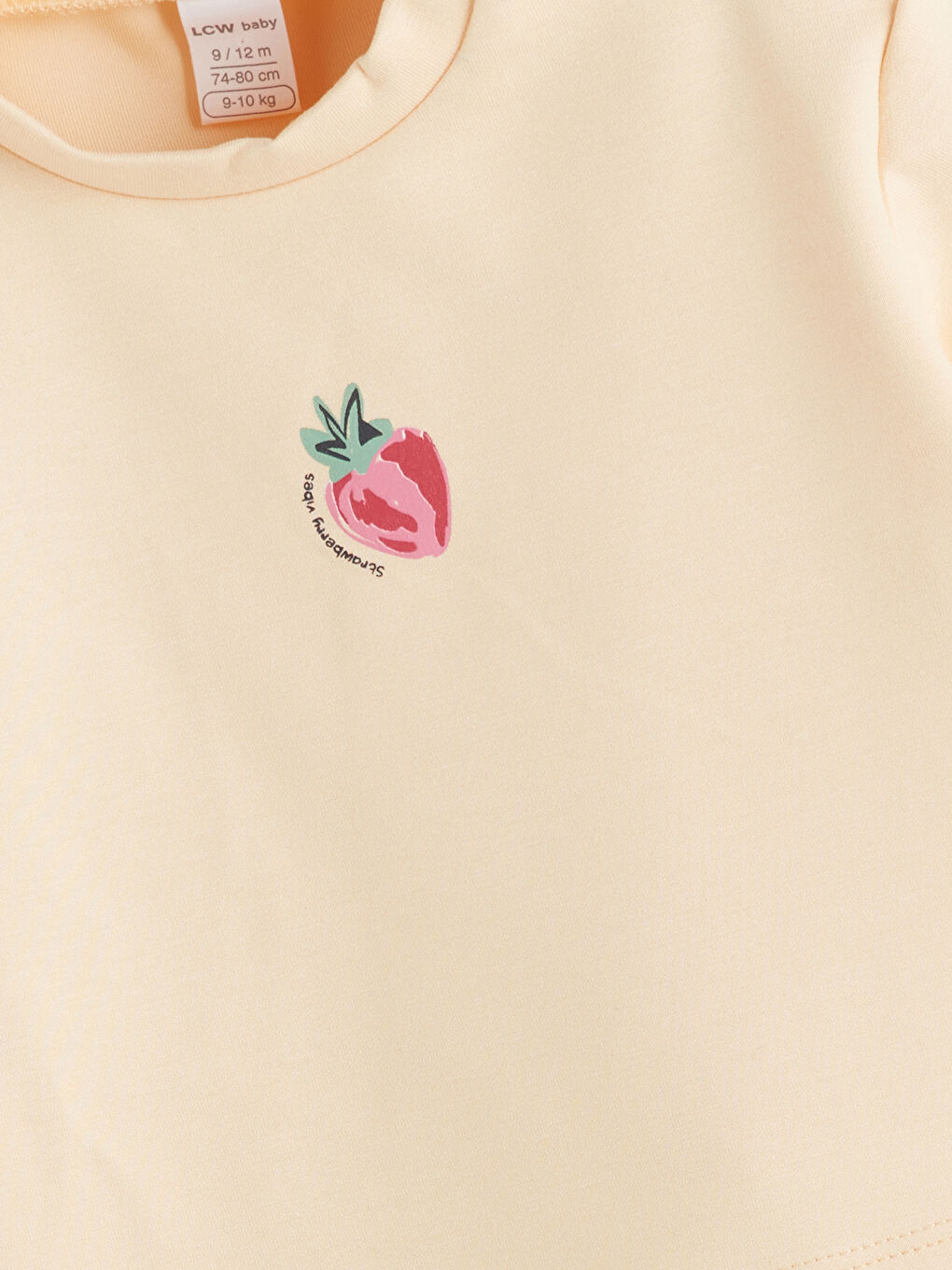 Turuncu Kız Bebek Tişört Ve Pantolon 2'li-2