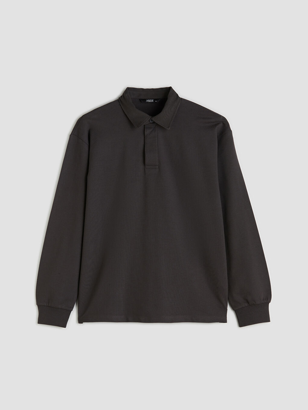 Polo Neck Men's Sweatshirt-4