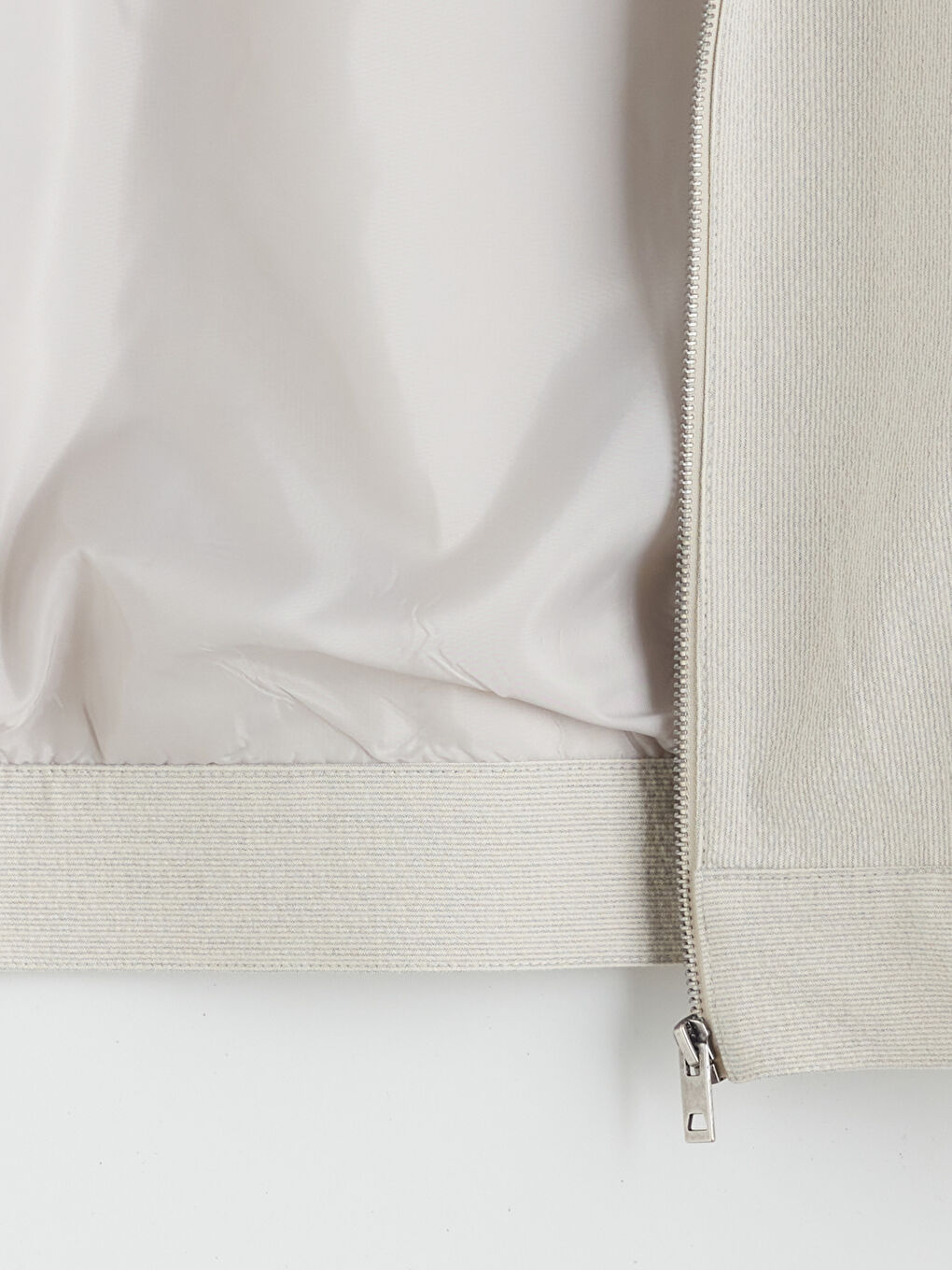 Bej Standart Kalıp Gömlek Yaka Erkek Mont-13