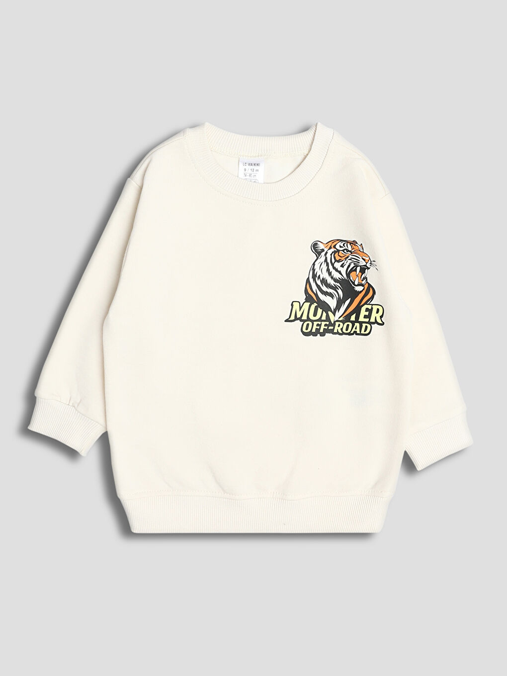 Crew Neck Printed Boys' Sweatshirt 2 Pack-1