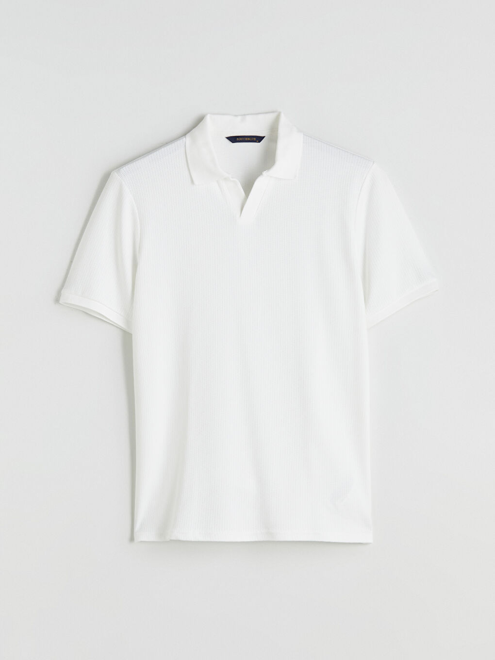 Ekru Polo Yaka Erkek Tişört-4