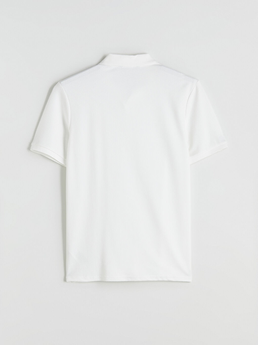 Ekru Polo Yaka Erkek Tişört-5