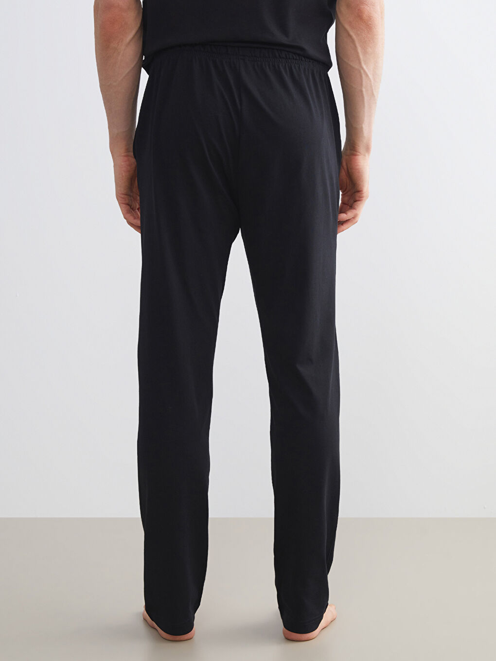 Bordo Standart Kalıp Erkek Pijama Alt 2'li-7