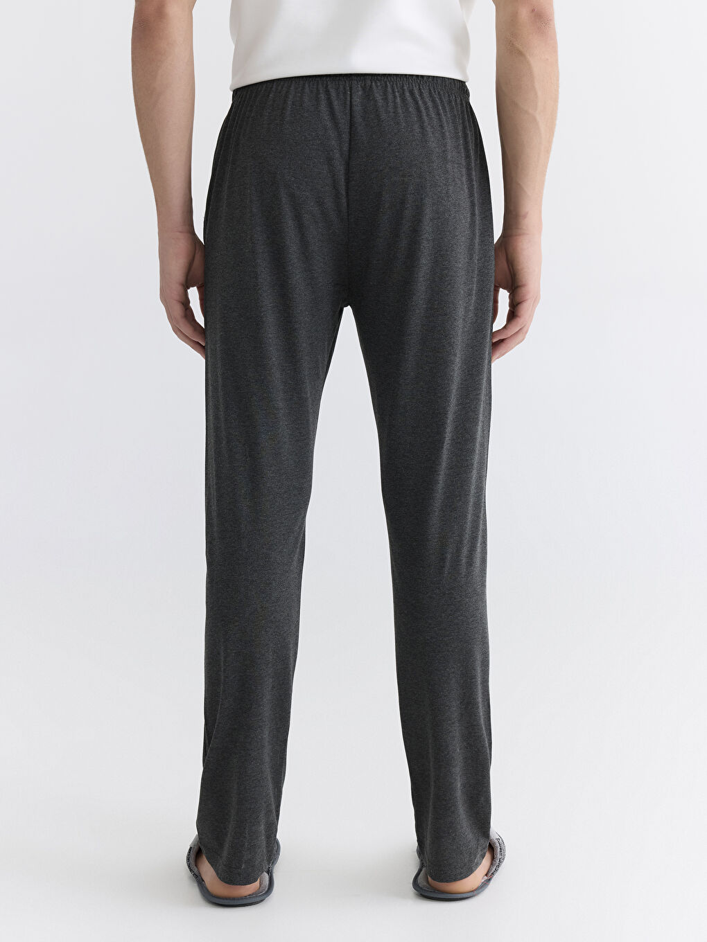 Lacivert Standart Kalıp Erkek Pijama Alt 2'li-5