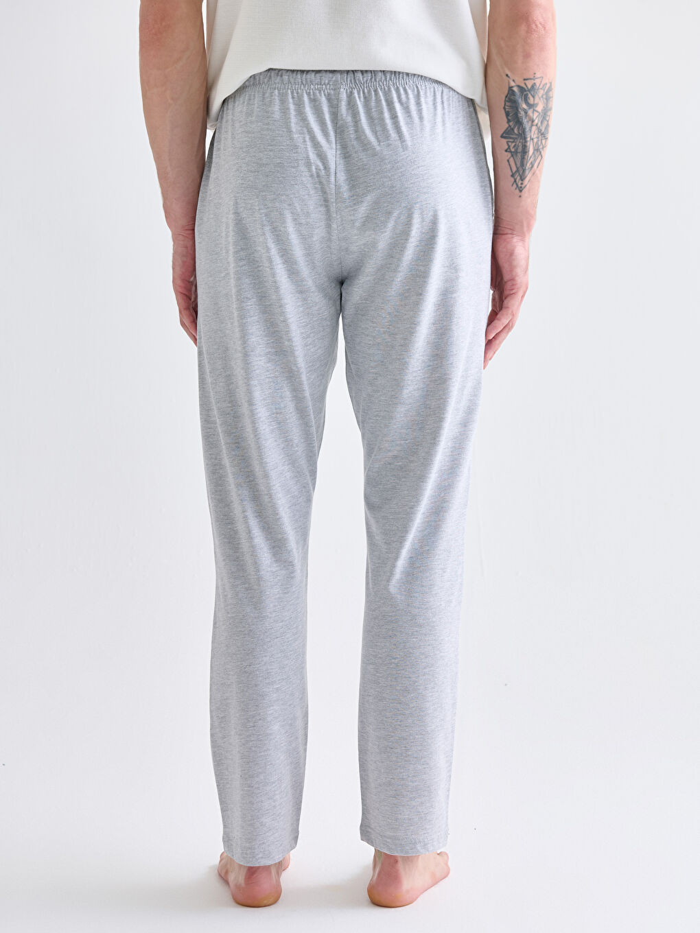 Lacivert Standart Kalıp Erkek Pijama Alt 2'li-7