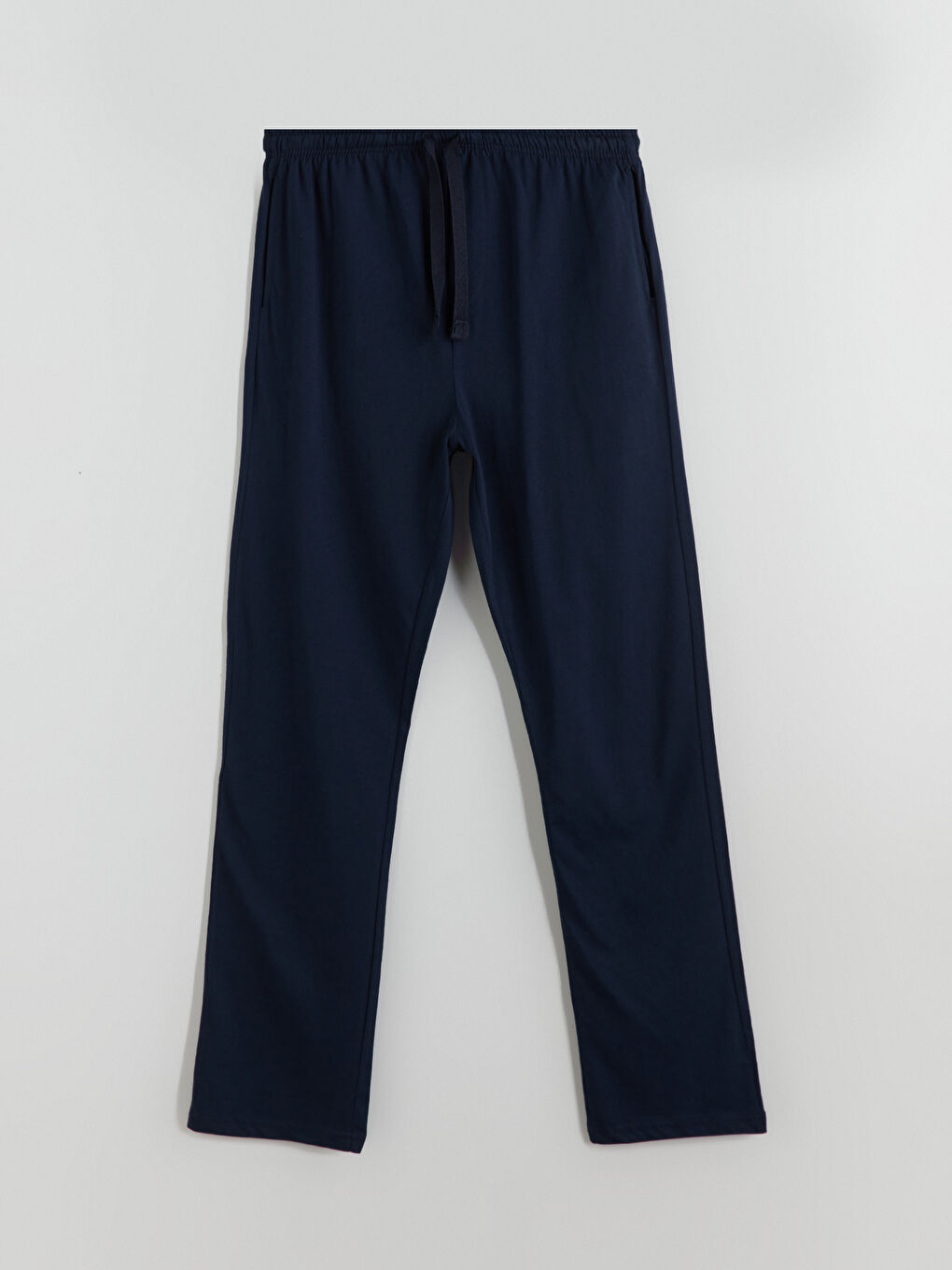 Lacivert Standart Kalıp Erkek Pijama Alt 2'li-12