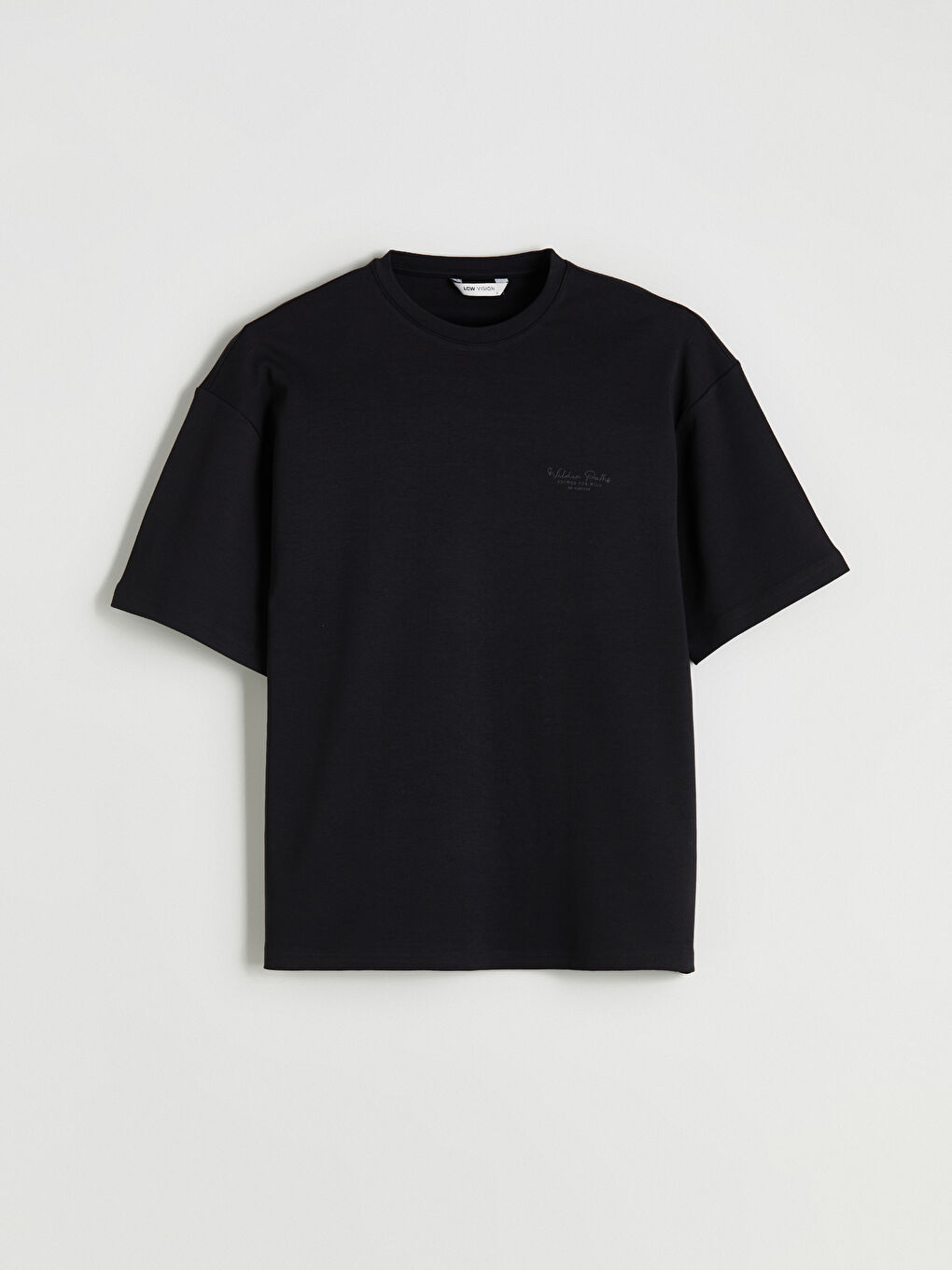 Crew Neck Printed Jersey Men's T-Shirt-4