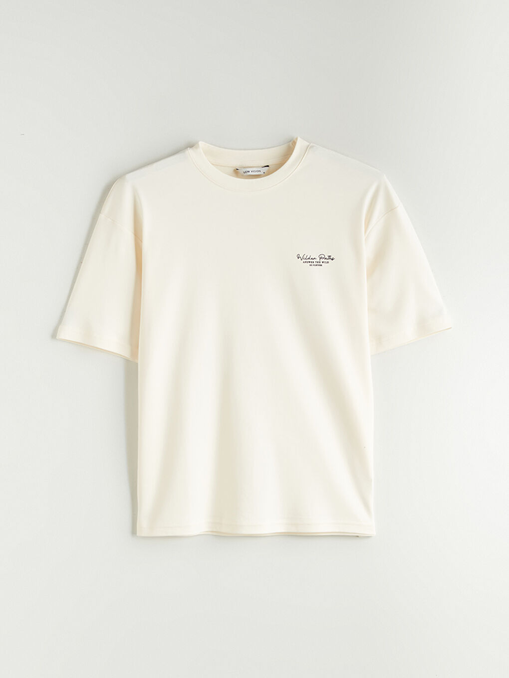Crew Neck Printed Jersey Men's T-Shirt-4