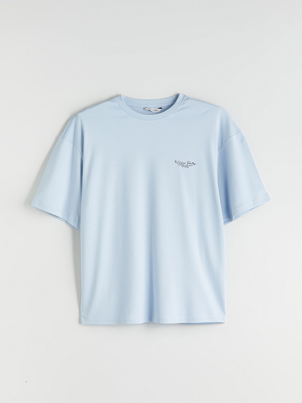 Crew Neck Printed Jersey Men's T-Shirt-4