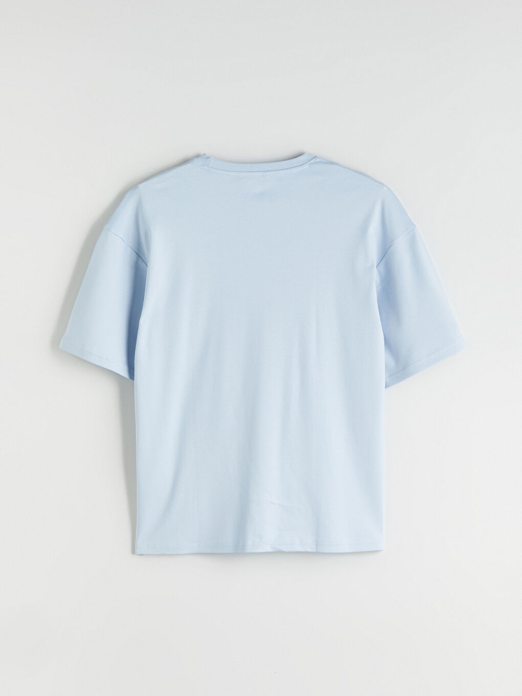 Crew Neck Printed Jersey Men's T-Shirt-5