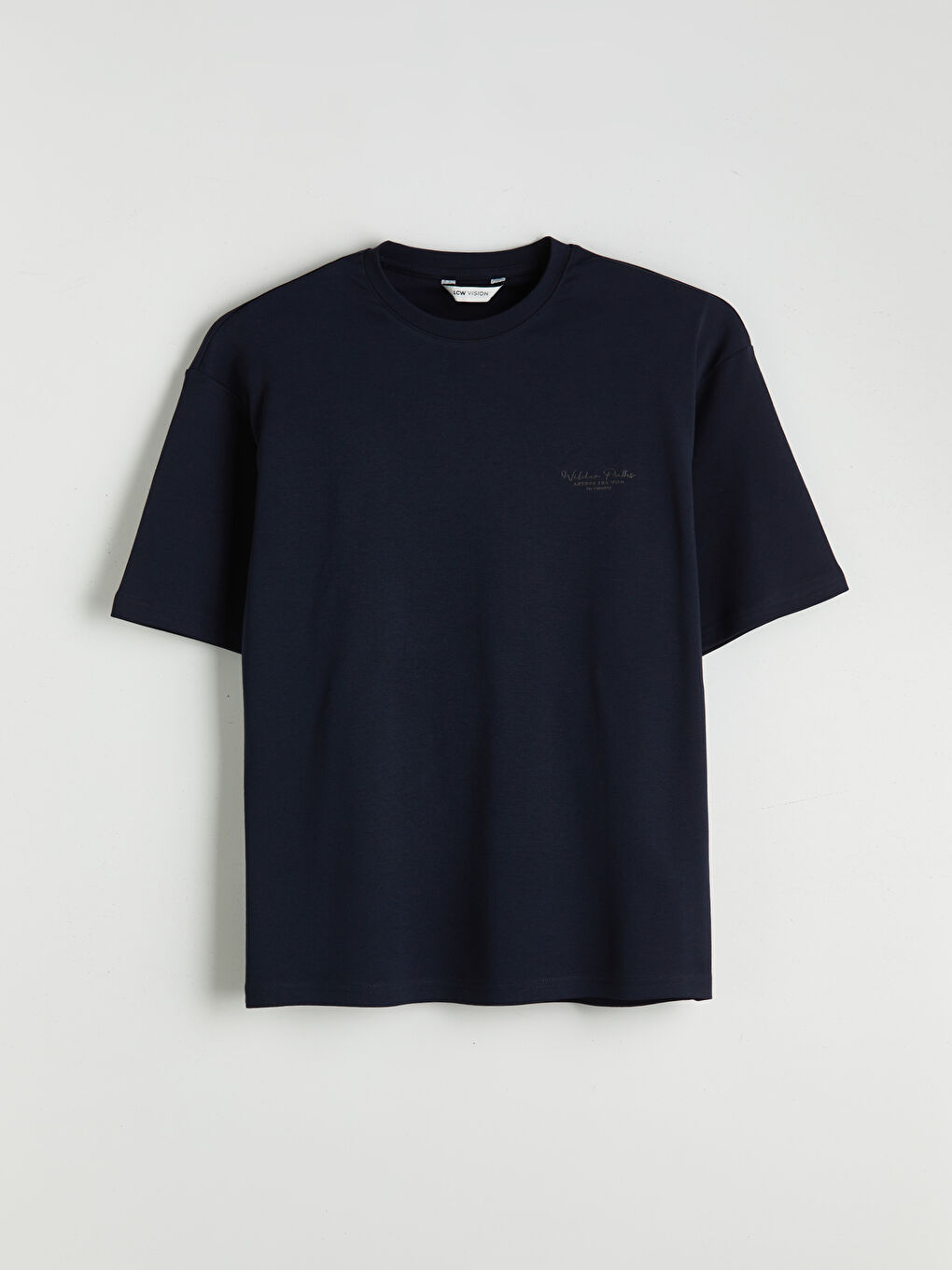 Crew Neck Printed Jersey Men's T-Shirt-4