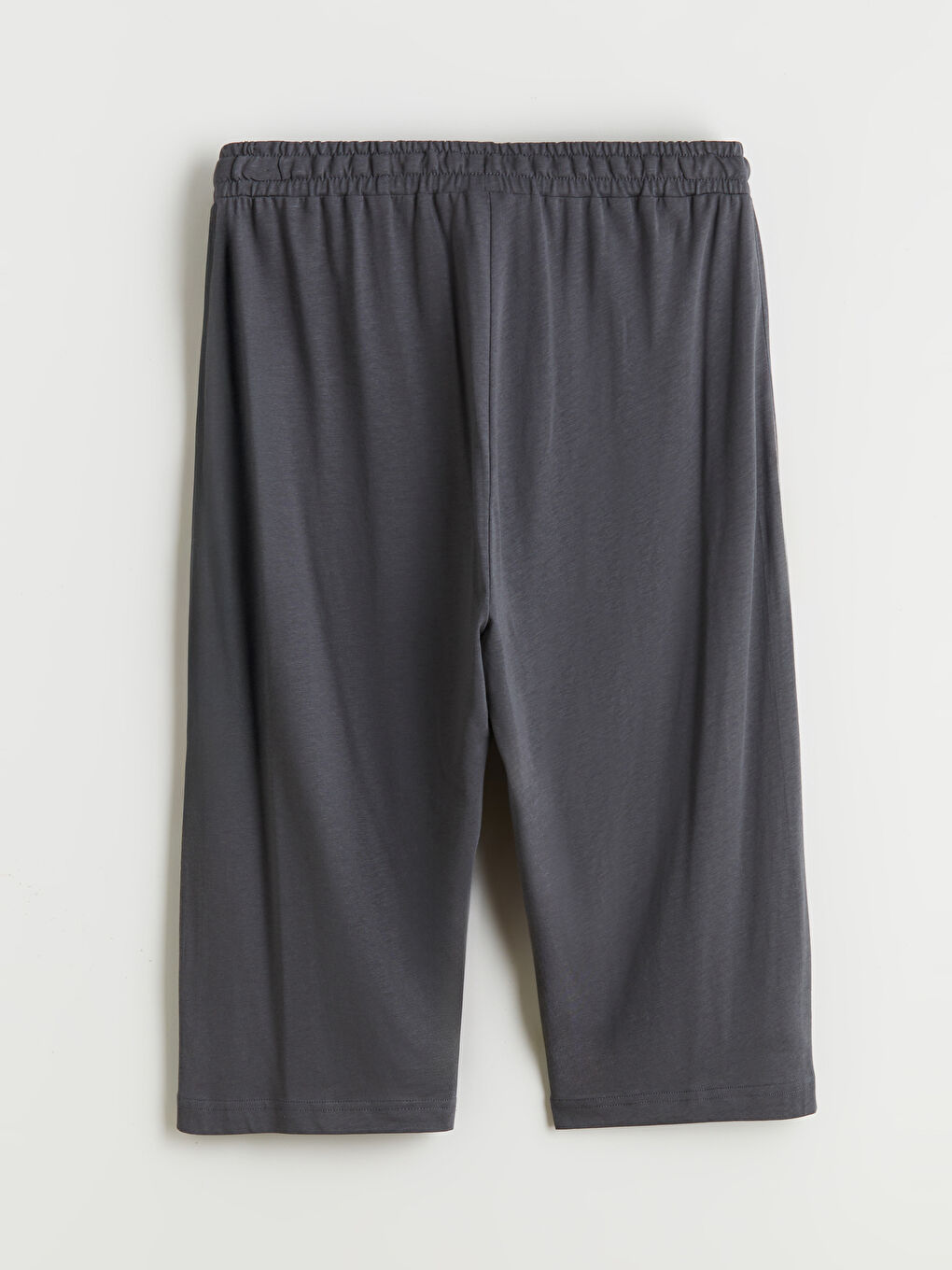 Gri Standart Kalıp Erkek Pijama Alt Şort-6