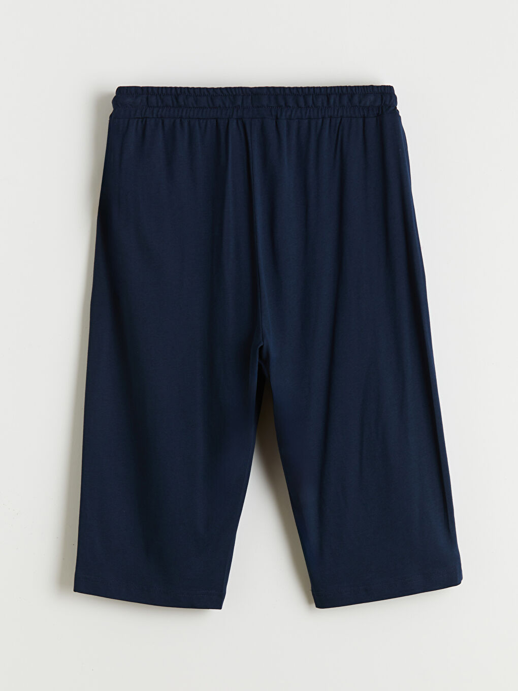 Lacivert Standart Kalıp Erkek Pijama Alt Şort-5