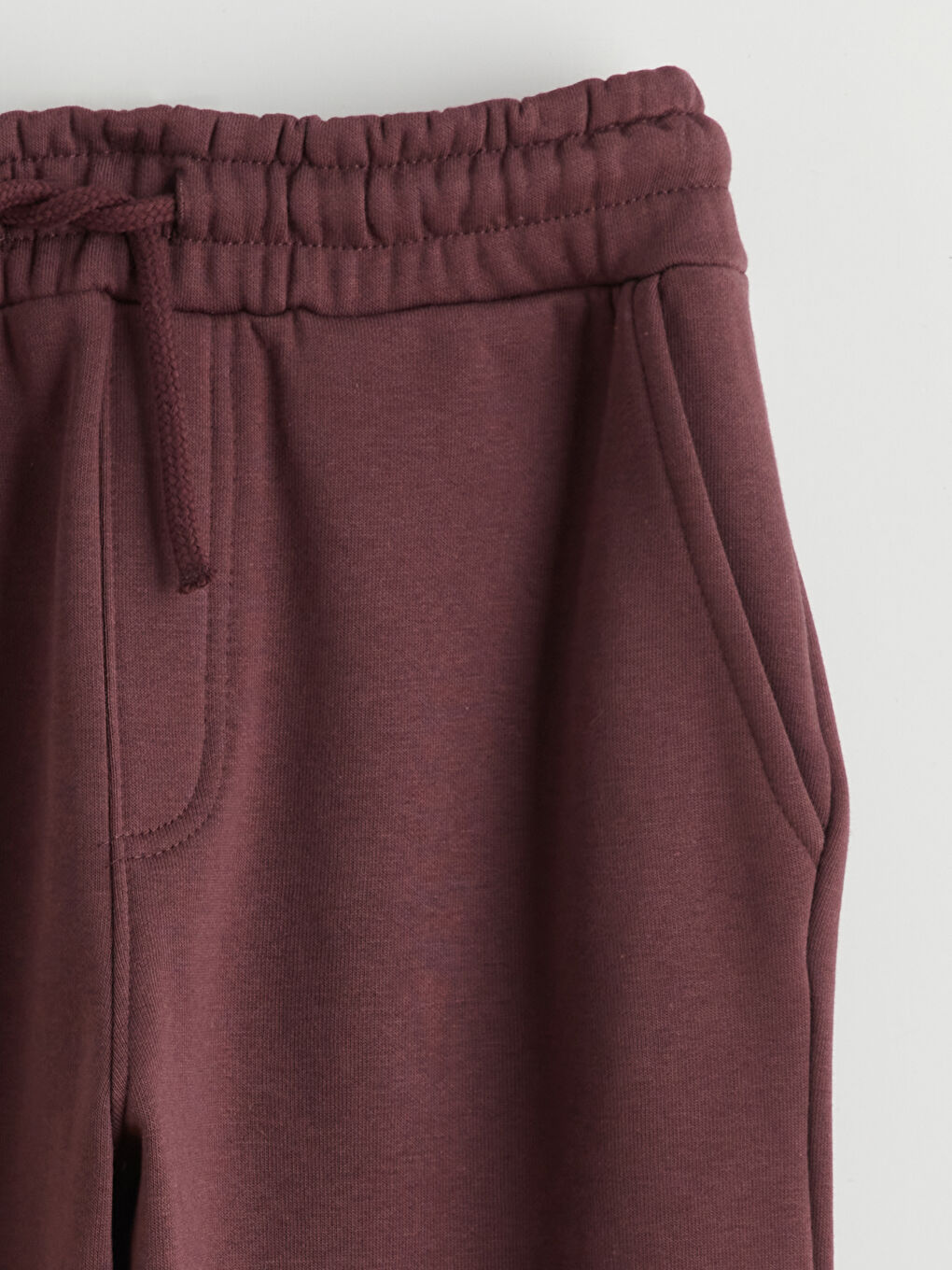 Mürdüm Beli Lastikli Erkek Çocuk Eşofman Alt-1