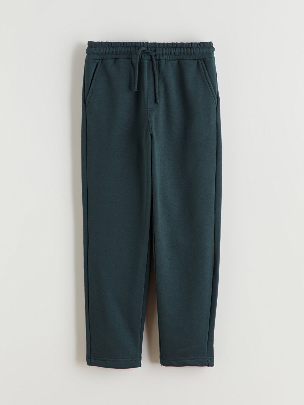 Yeşil Beli Lastikli Erkek Çocuk Eşofman Alt