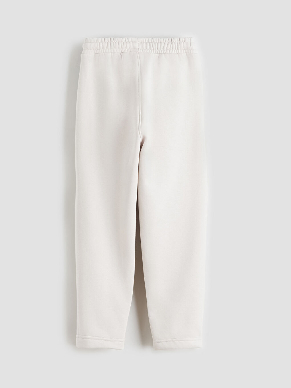 Bej Beli Lastikli Erkek Çocuk Eşofman Alt-1