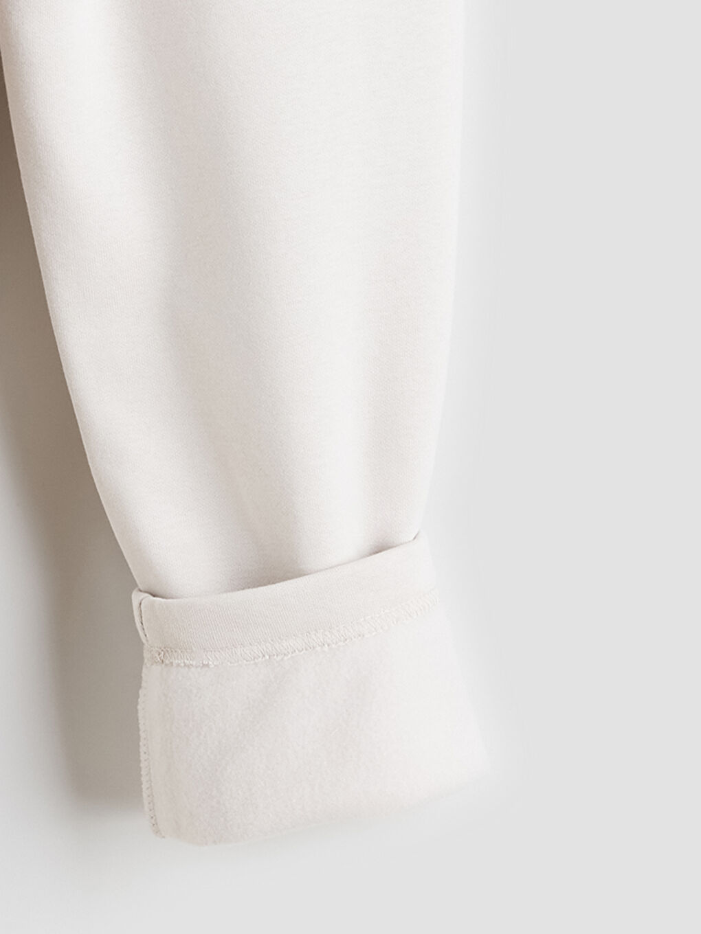 Bej Beli Lastikli Erkek Çocuk Eşofman Alt-2