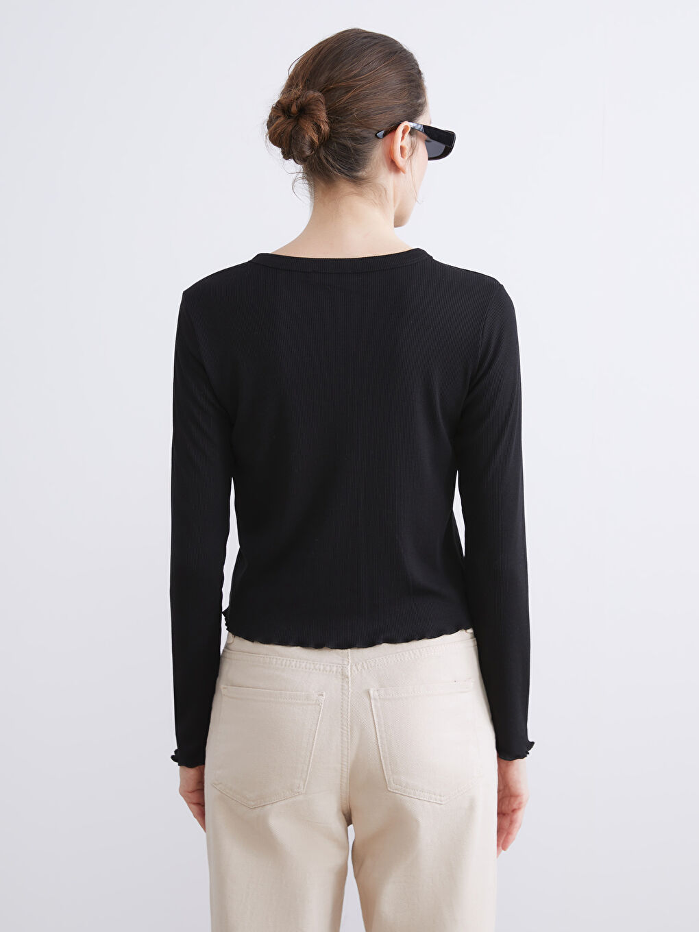 Woman BLACK Cardigan-3