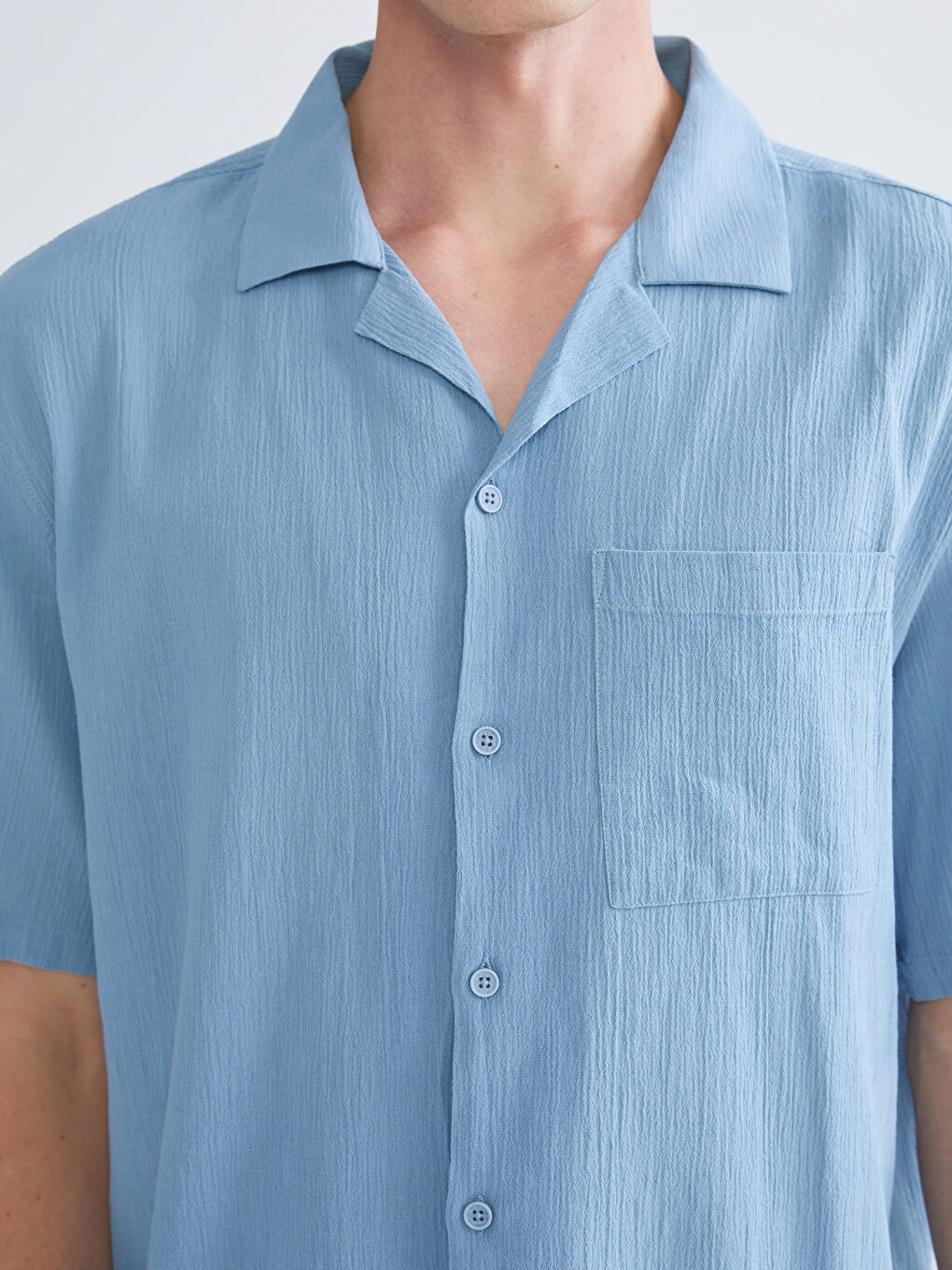 Mavi Regular Fit Resort Yaka Kısa Kollu Erkek Gömlek-2