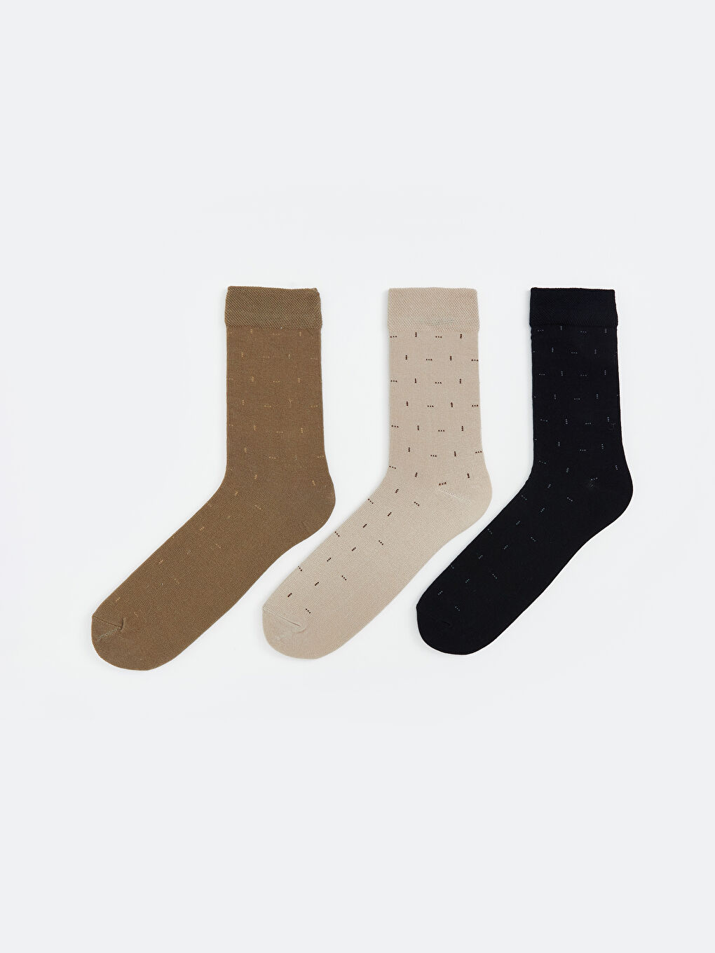 LCW ACCESSORIES Patterned Men's Ankle Socks 3-packs -W5KY99Z8-K00