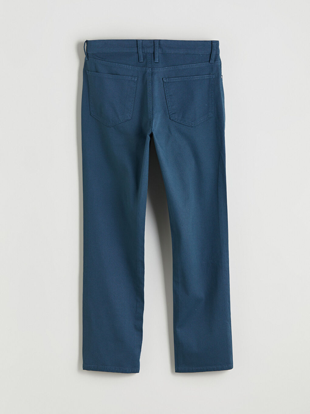 Petrol Standart Kalıp Erkek Pantolon-5