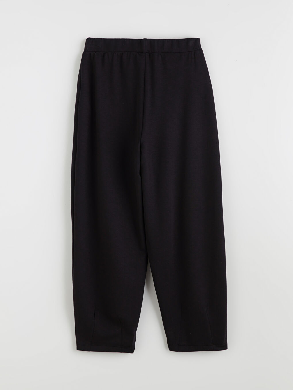 Siyah Beli Lastikli Kadın Eşofman Altı-4