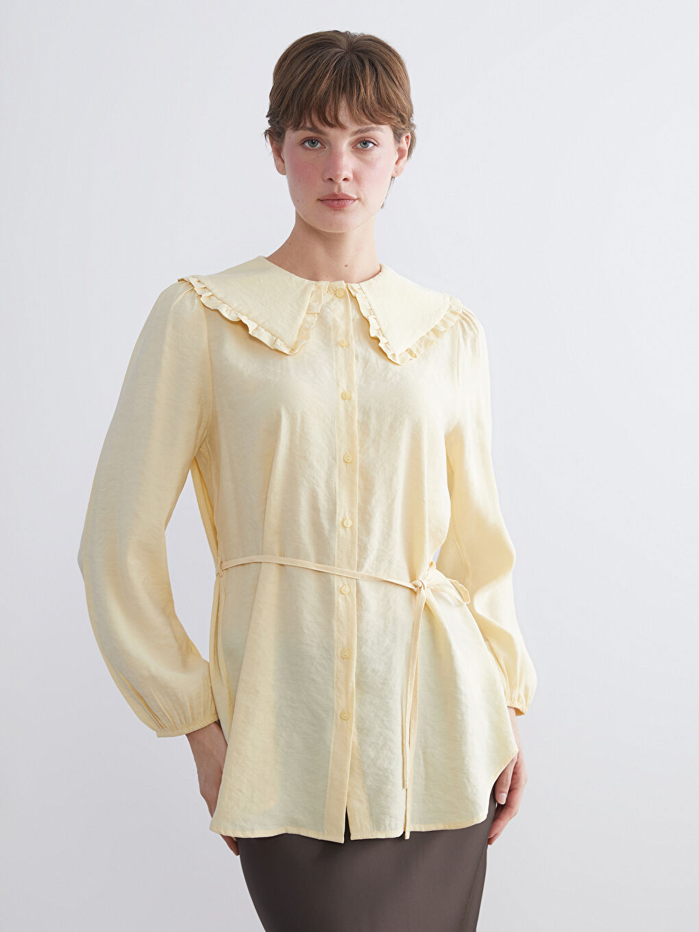 Woman YELLOW Shirt Tunic