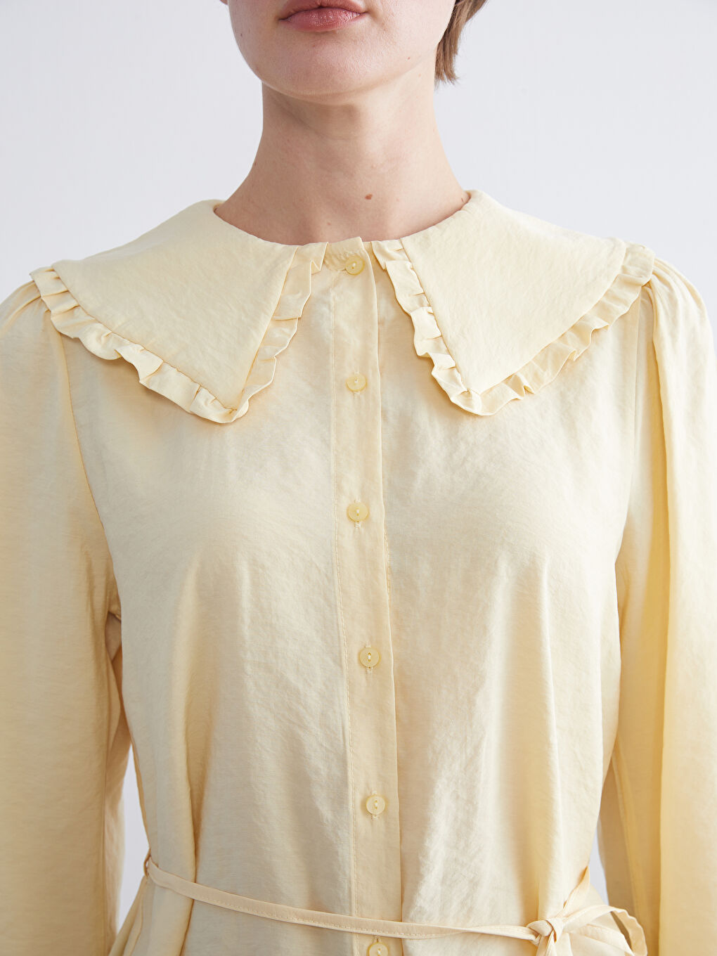 Woman YELLOW Shirt Tunic-2
