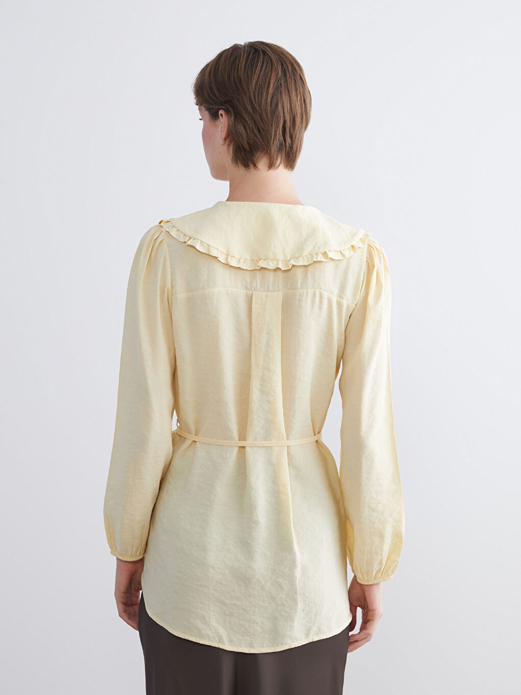 Woman YELLOW Shirt Tunic-3