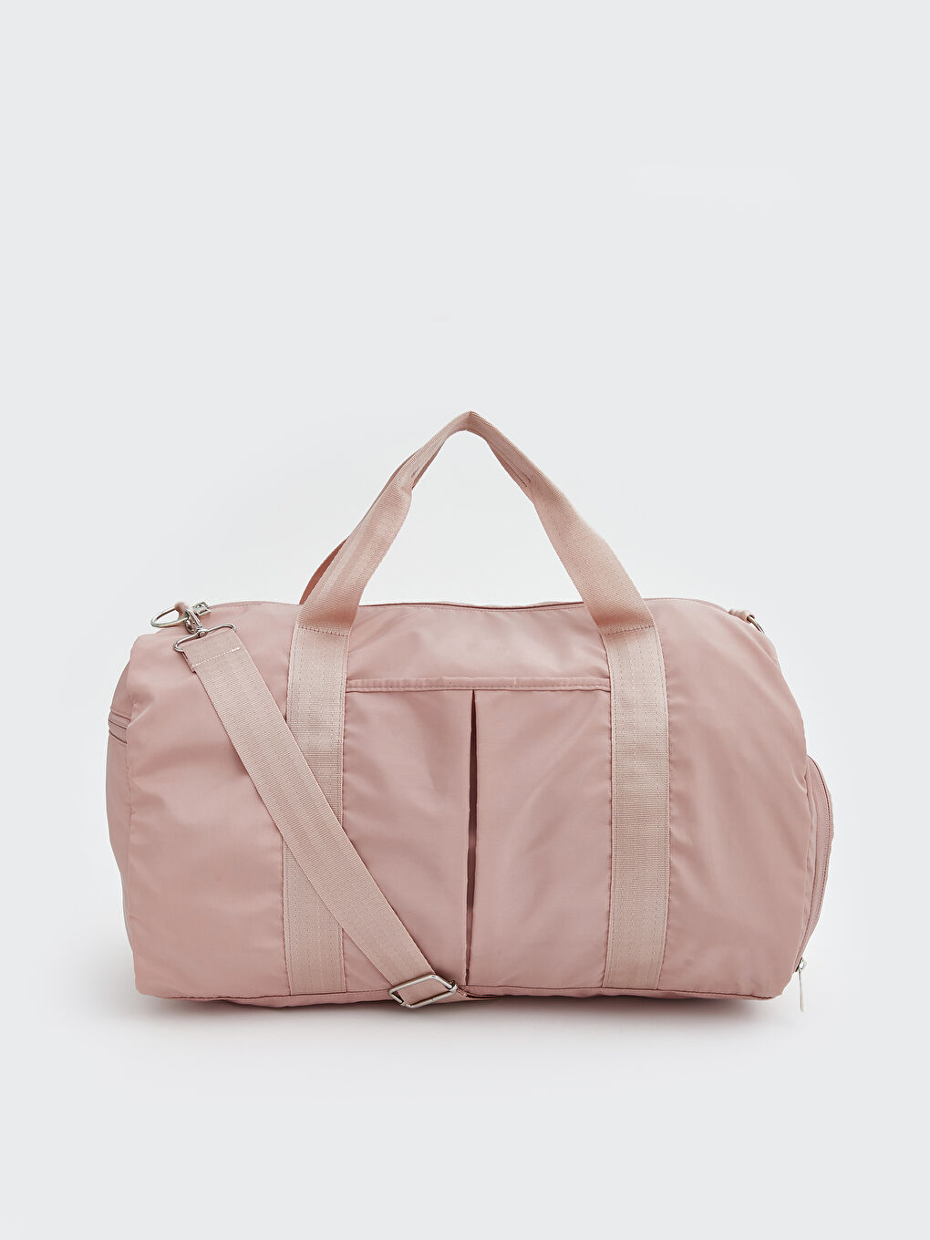 Pembe Çok Bölmeli Kadın Spor Çantası