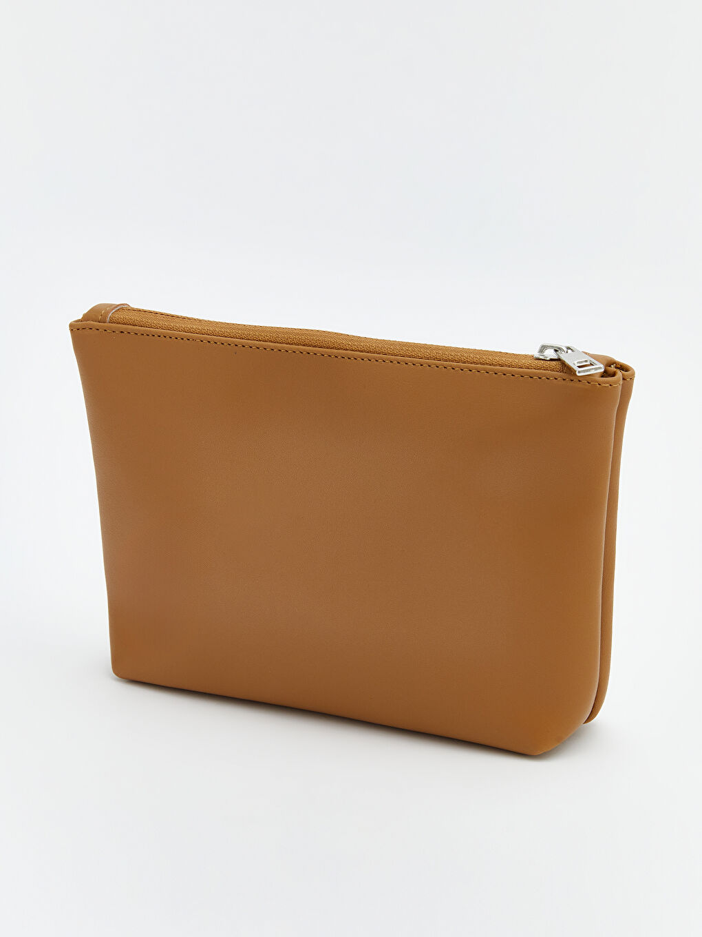 Kahverengi Süet Görünümlü Kadın Omuz Çantası-4