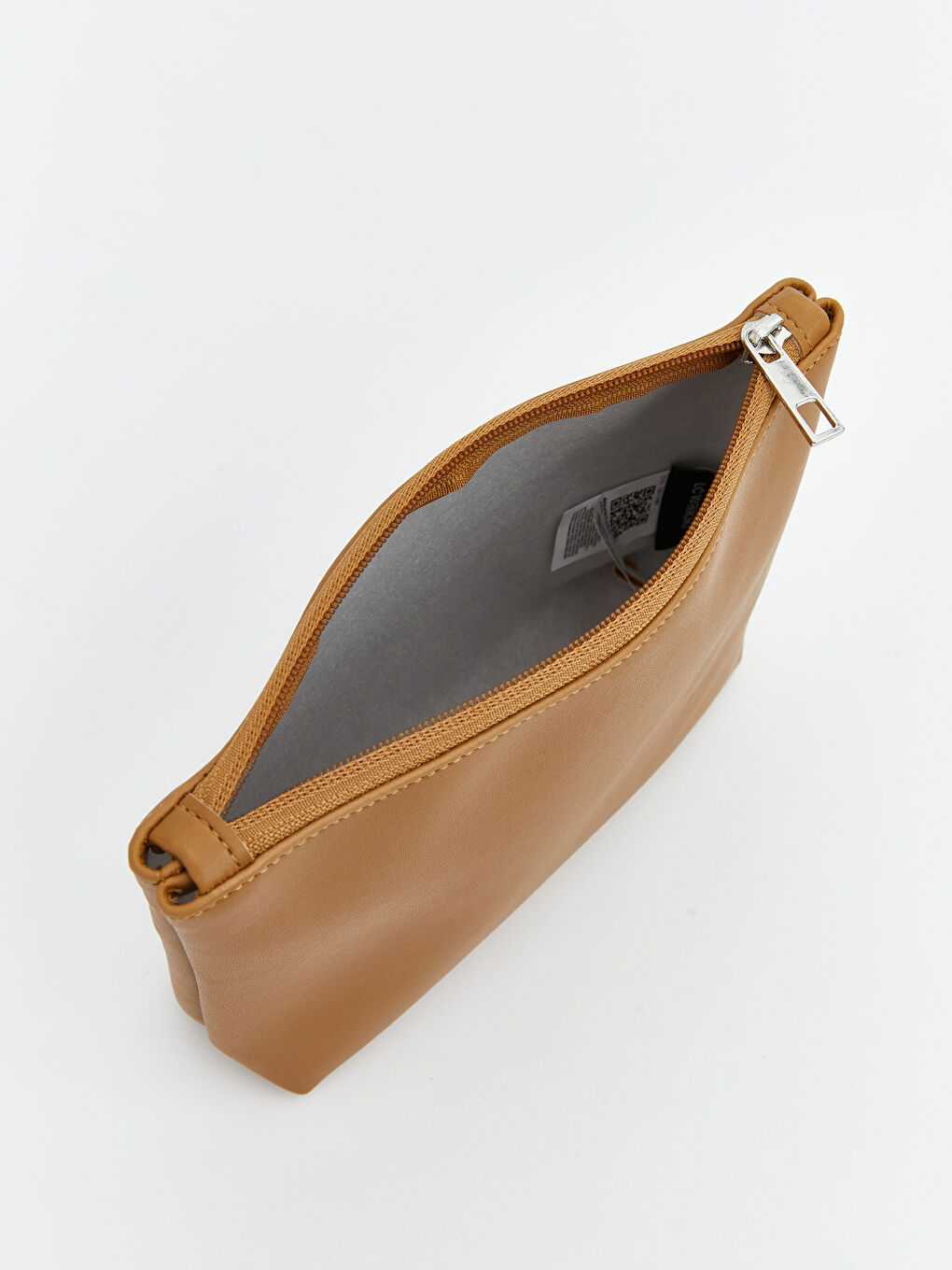 Kahverengi Süet Görünümlü Kadın Omuz Çantası-5