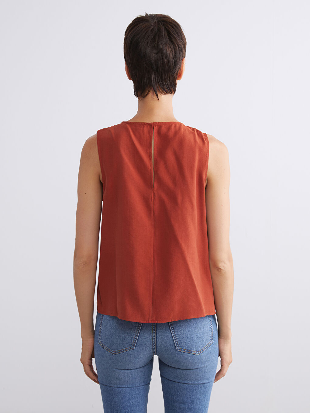 Woman BROWN Blouse-3