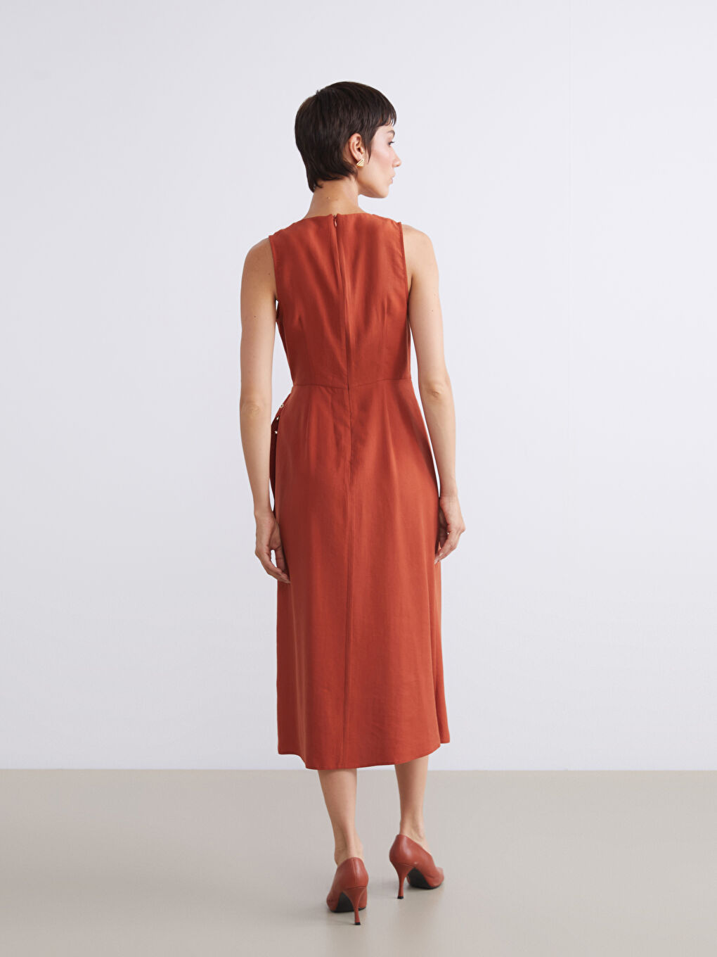 LCW Vision Woman ORANGE Dress -W5L151Z8-1HT