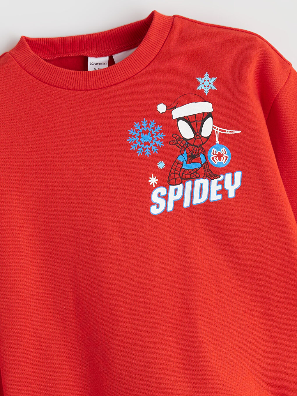 كنزة رياضية أحمر طفل رضيع-3