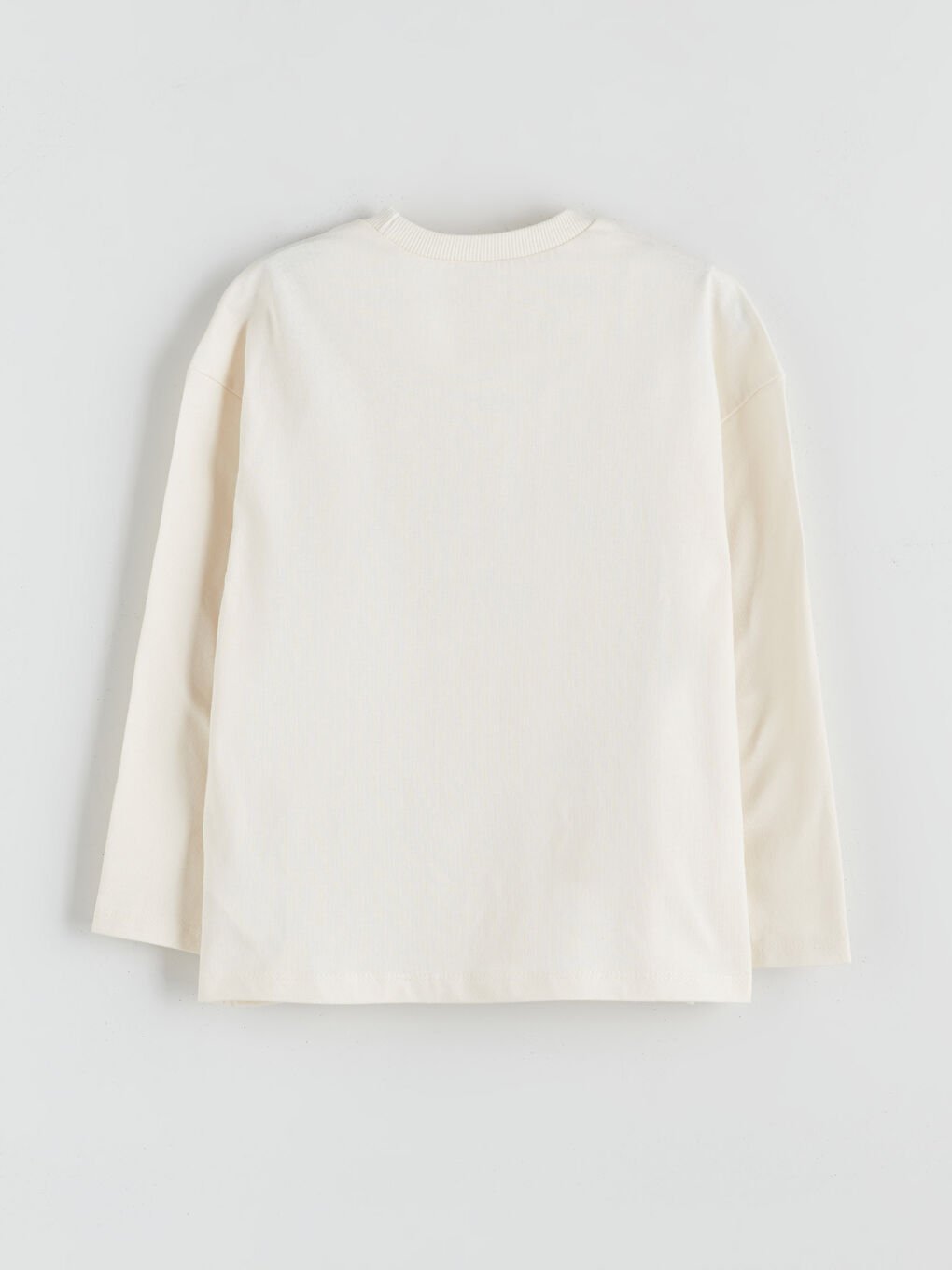 Bej Nostaljik Maymun Baskılı Erkek Çocuk Tişört-1