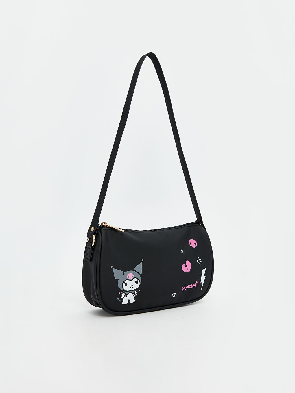 Kuromi Printed Girls' Shoulder Bag-1