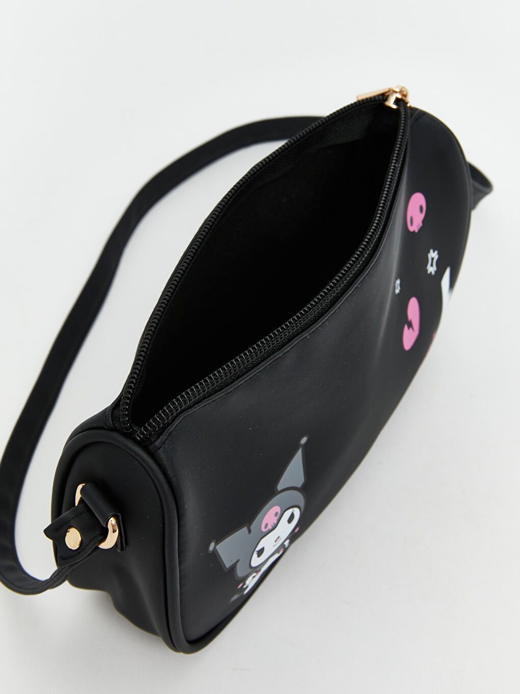 Kuromi Printed Girls' Shoulder Bag-2