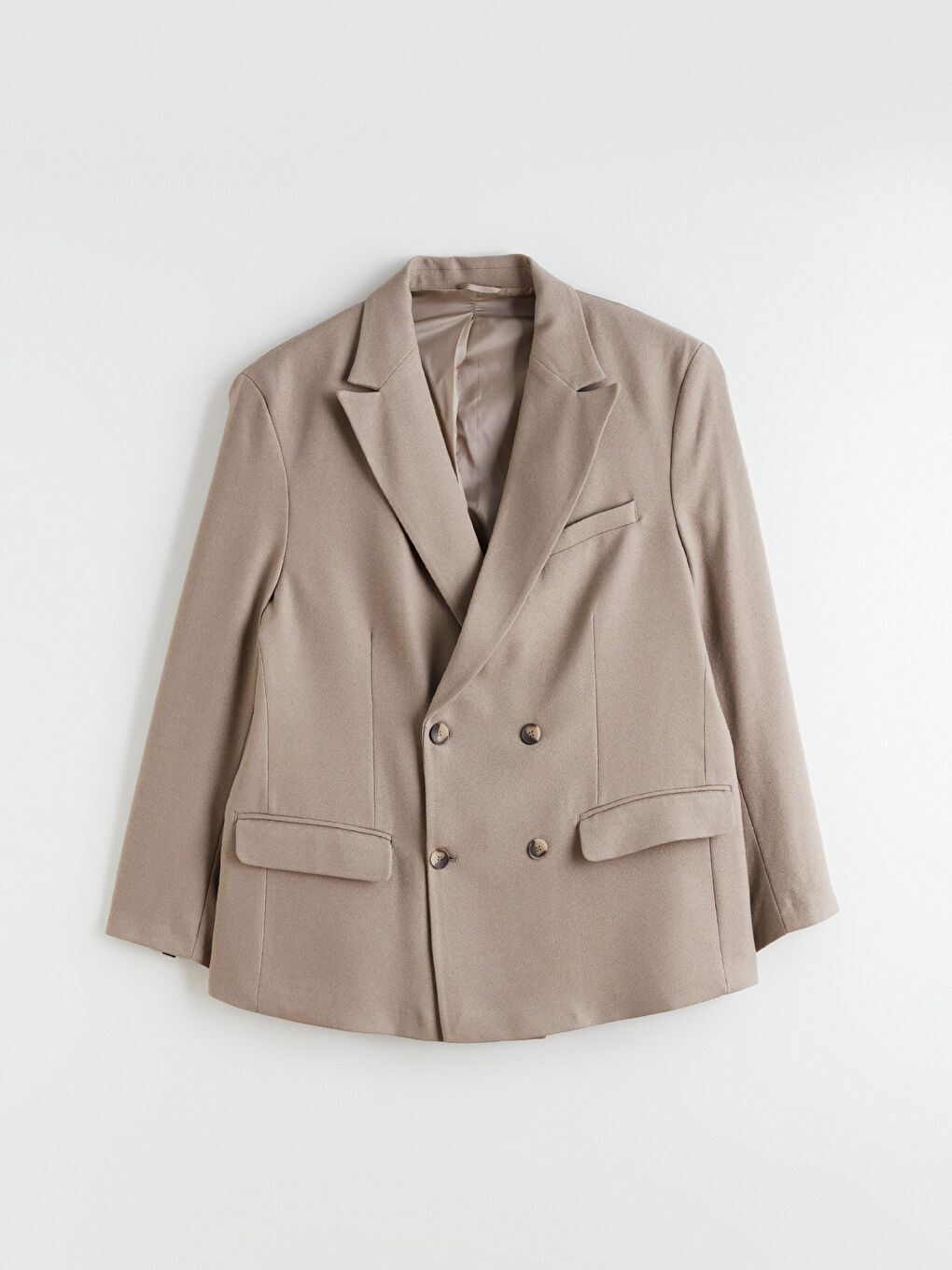 Yeşil Standart Kalıp Erkek Blazer Ceket-5