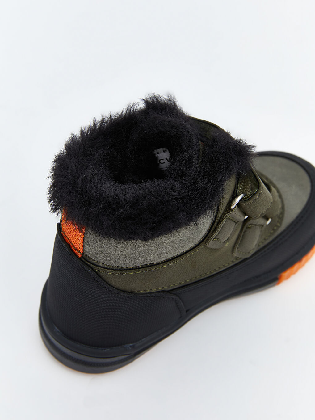 Haki Cırt Cırtlı Erkek Bebek Bot-5