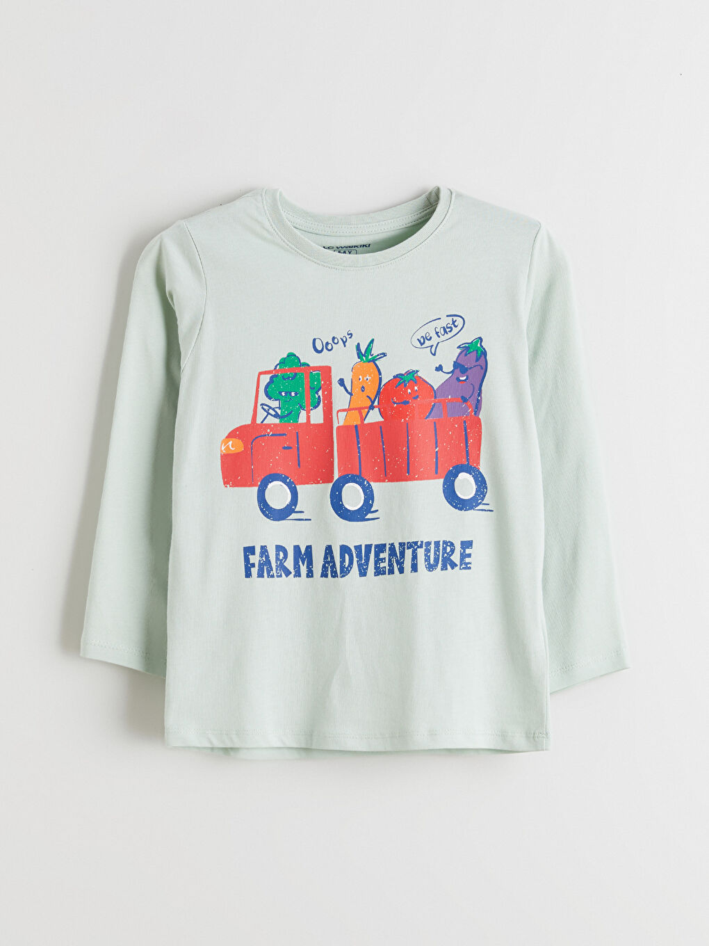 Yeşil Baskılı Erkek Çocuk Pijama Takımı-1