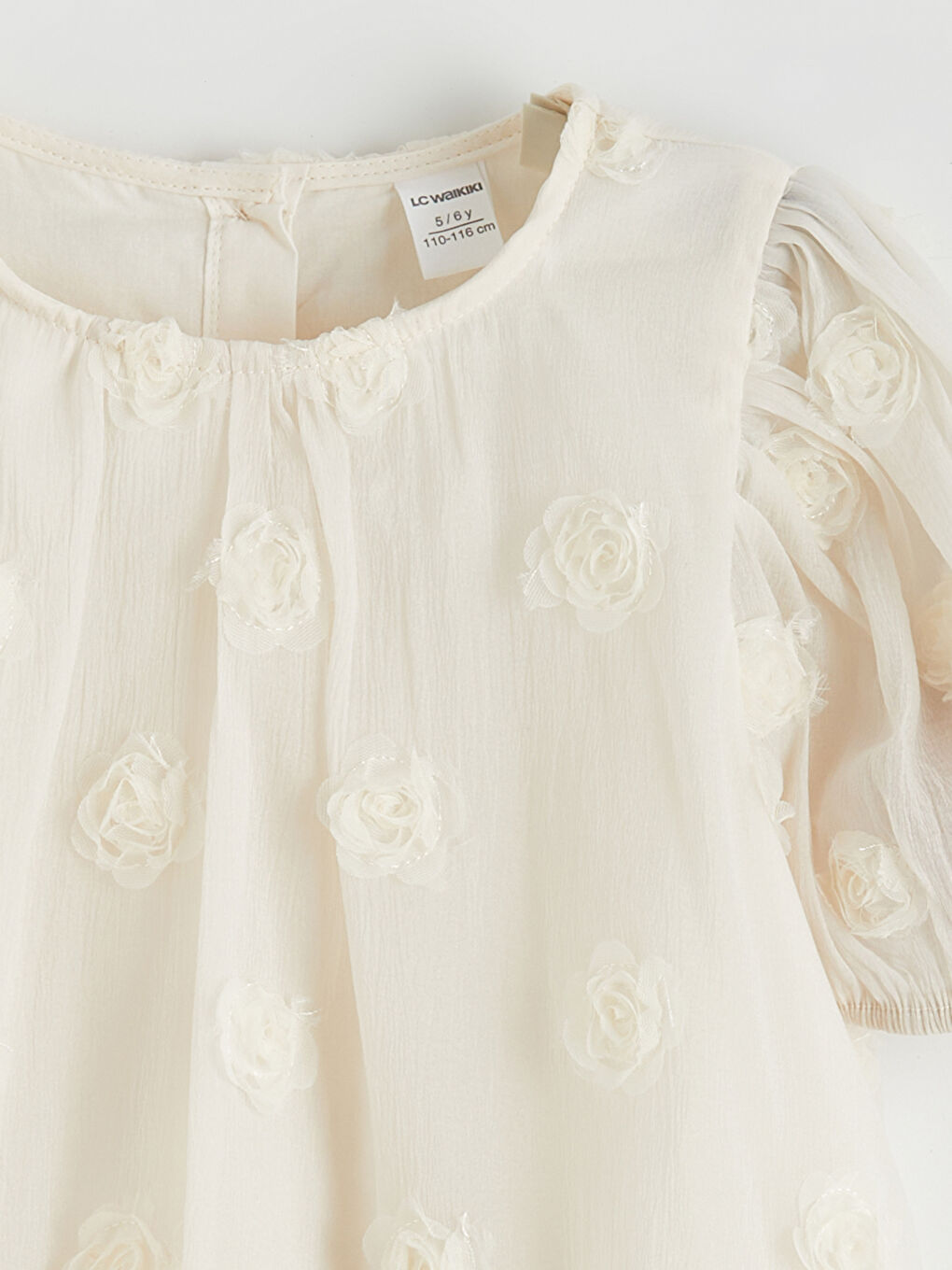 فستان بنات بكول مدور-2