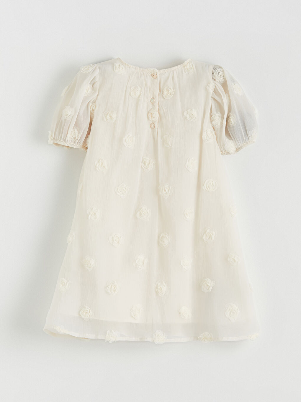 فستان بنات بكول مدور-3