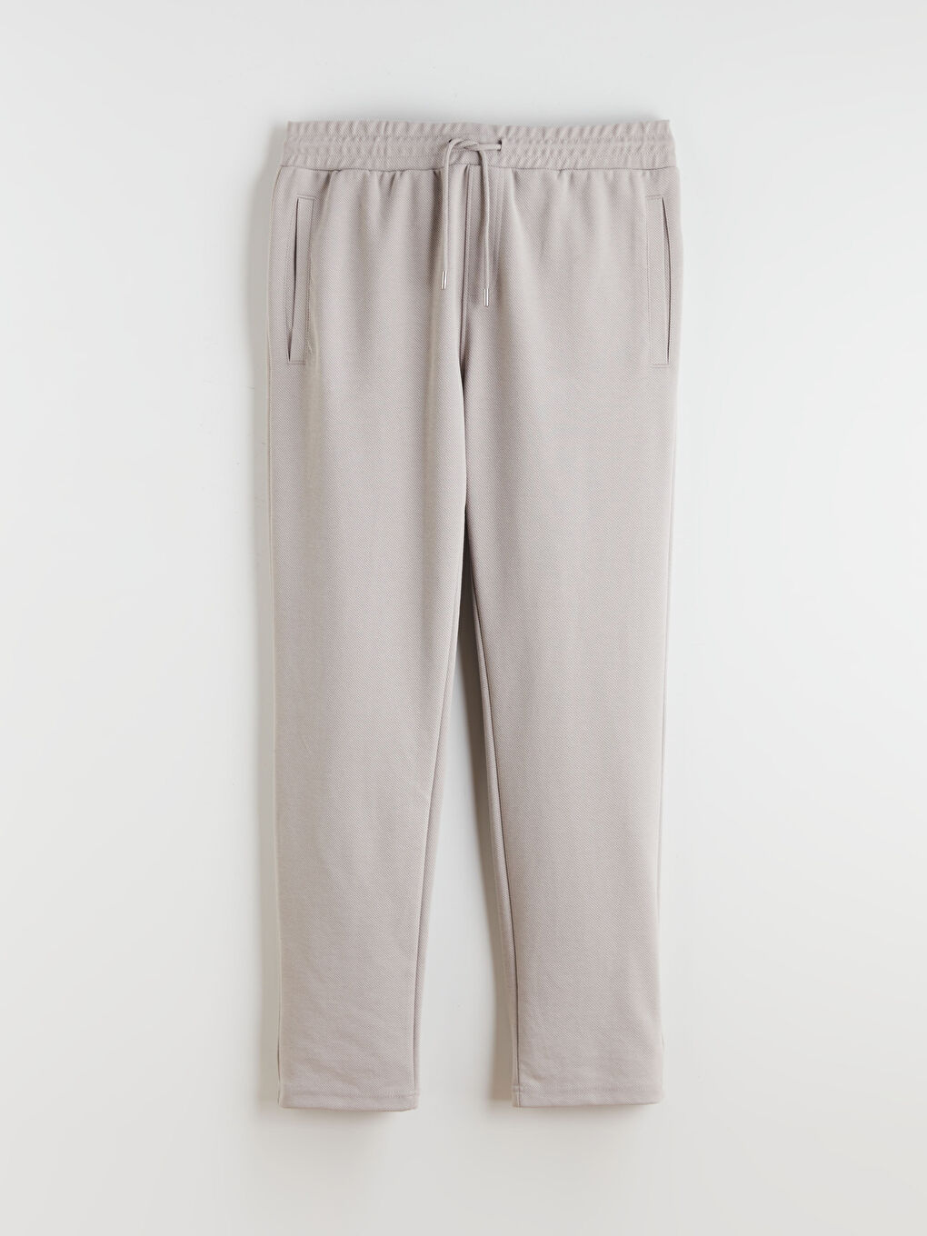 Gri Standart Kalıp Erkek Eşofman Altı-4