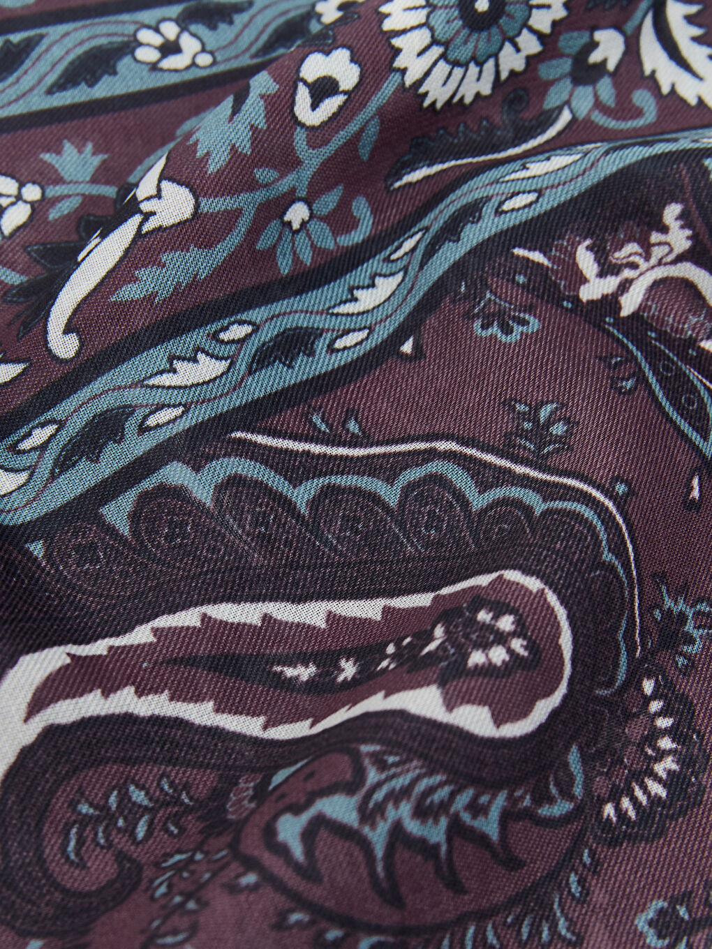 Mor Desenli Kadın Şal-2