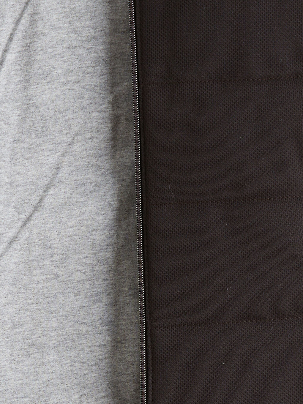 Kahverengi Dik Yaka Erkek Çocuk Yelek-1