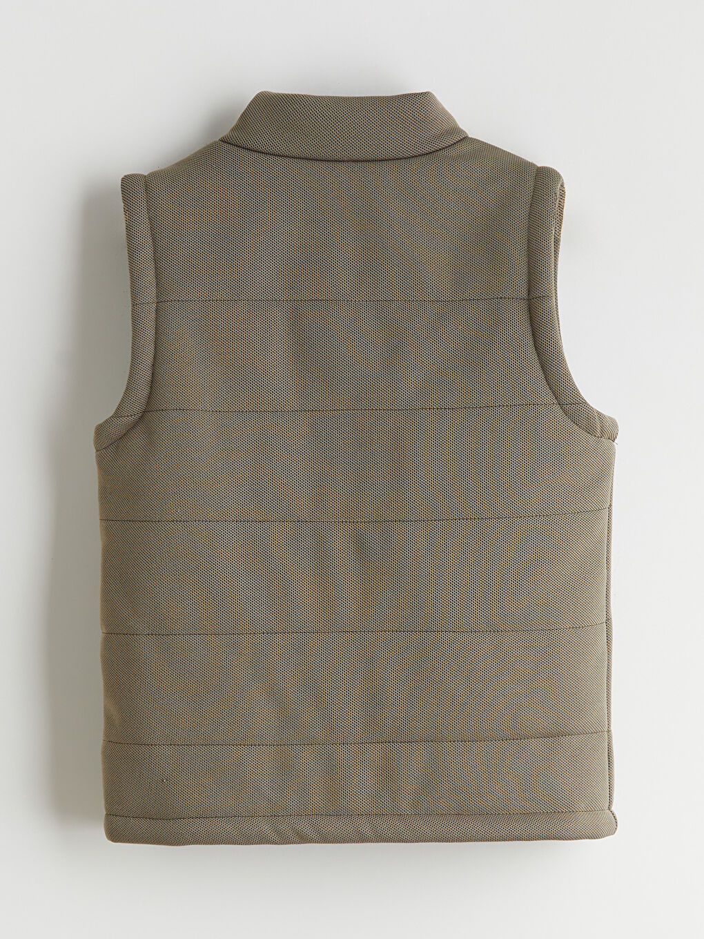 Yeşil Dik Yaka Erkek Çocuk Yelek-1