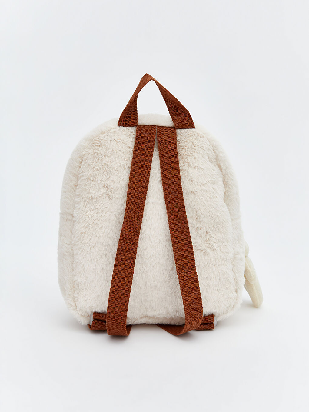 Bej Ayı Teddy Nakışlı Pelüş Kız Çocuk Sırt Çantası-1