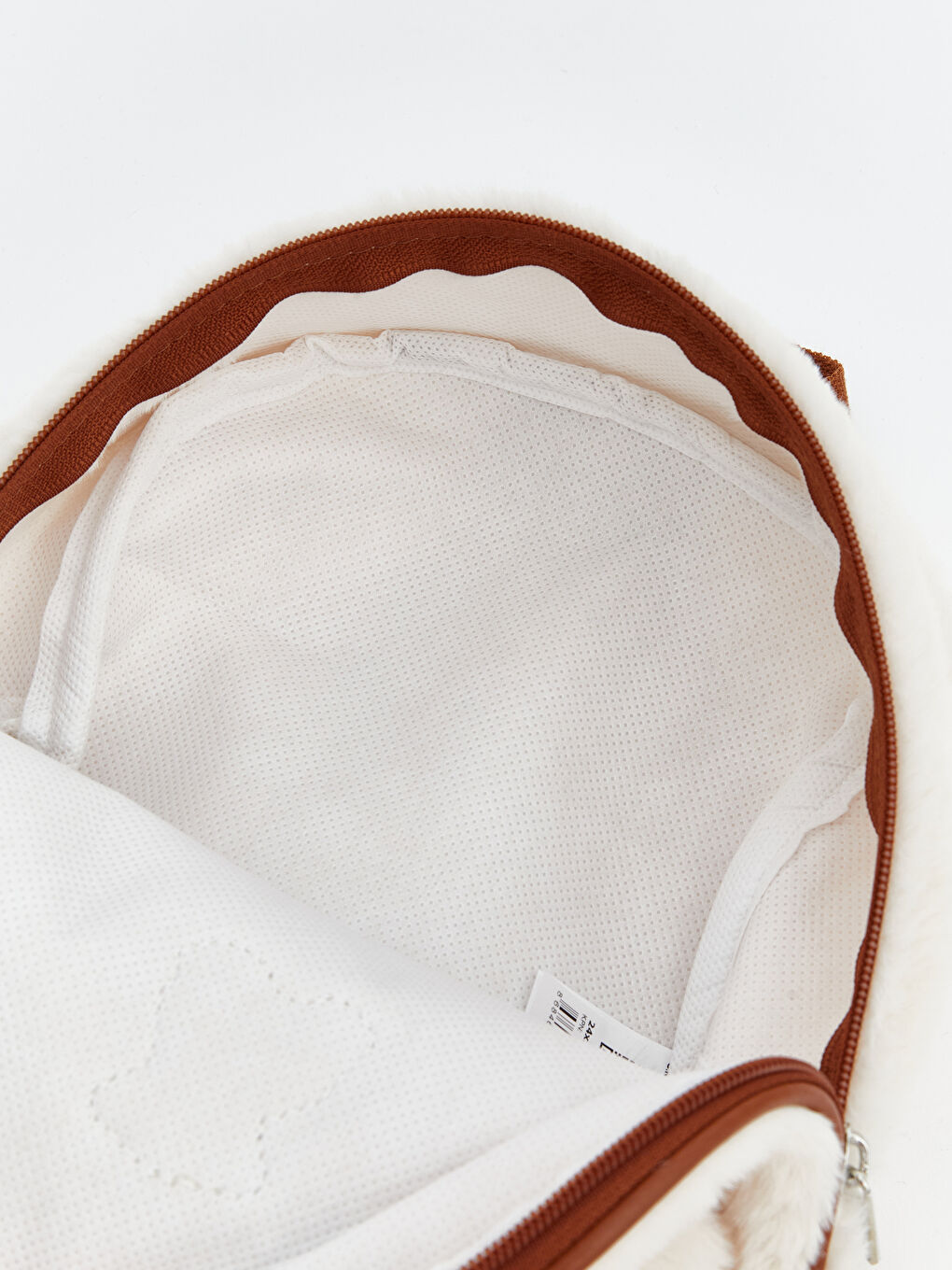 Bej Ayı Teddy Nakışlı Pelüş Kız Çocuk Sırt Çantası-4